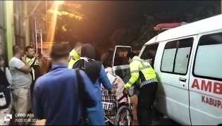Viral Ibu Hamil 8 Bulan Kecelakaan, Dibawa Polisi Rohul Penjaga KPU