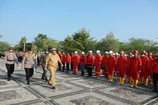 Siaga Darurat Karhutla, Pemkab Siak Gelar Apel Gabungan Pasukan