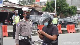 Puluhan Warga Terjaring Razia Keselamatan Lancang Kuning 