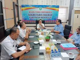 Sekda Bengkalis Terima Audiensi LPP RRI Pekanbaru, Bahas Hibah Aset