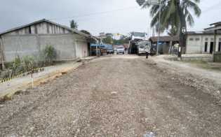 Sempat Amblas Tergerus Air Sungai, Jalan Lintas Rengat - Tembilahan Sudah Selesai Diperbaiki