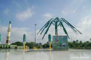 Wagub Riau: Jika Anggaran Cukup, Proyek Payung Elektrik Masjid An-Nur Rampung Tahun Ini