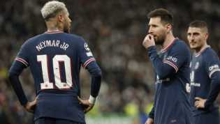 Messi dan Neymar Jadi Pelampiasan Amarah Fans PSG