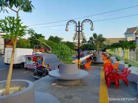 Jalur Pedestrian Sultan Syarif Kasim Pekanbaru Dikuasai PKL, Satpol PP: Akan Ditindak Tegas