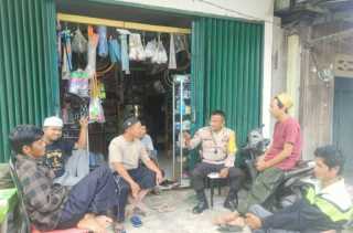 Polsek Sungai Batang Jalin Kedekatan dengan Warga Pasenggerahan, Dorong Pilkada Damai 2024