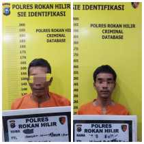 Ayah dan Anak di Rohil Diamankan Polisi Diduga Bakar Lahan