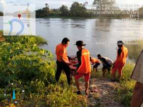 Berenang di Pinggir Sungai Siak, Bocah 11 Tahun Tenggelam Terseret Arus