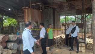 Polres Kampar Cek Sawmill Ilegal Usai Video Viral di TikTok