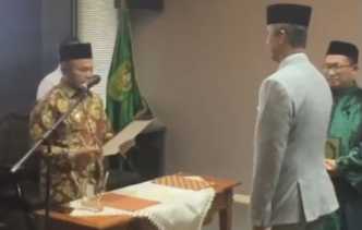 Dilantik di Jakarta, M Job Kurniawan Jabat Pj Sekdaprov Riau