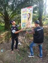 Masa Tenang, APK Pemilu 2024 di Rohil Mulai Dicopot