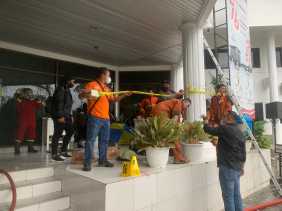 Ternyata Pelaku Pembakaran Kantor Bappeda Riau Sudah Persiapkan Diri, Bawa Minyak Tanah dan Handuk