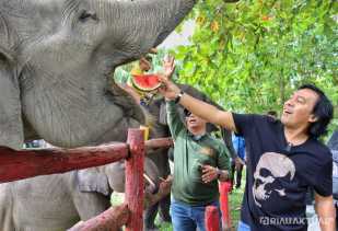 Peduli Kelestarian Lingkungan, Komeng Dan Djarwo Kwat Sambangi PLG Minas