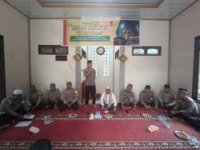 Kapolsek Kempas: Isra Miraj Momentum Polri Presisi Kawal Pemilu Damai