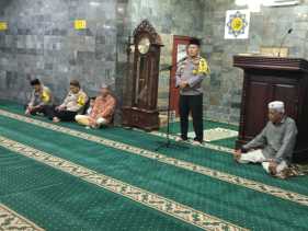 Kapolsek Pekanbaru Kota Ajak Warga Salurkan Hak Pilih di Acara Silaturahmi Pemilu