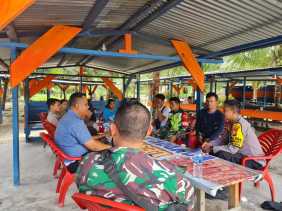 Kapolsek Bonai Darussalam Gelar Patroli Sinergitas dan Cooling System Bersama Koramil Menjelang Pilkada