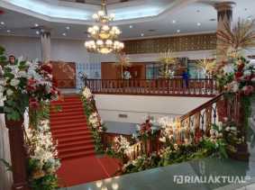 Hari Jadi Riau, Gedung DPRD Riau Bersolek Jelang Paripurna Istimewa