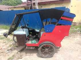 Pakai Becak, Pria Bawa 5 Kg Ganja dari Medan ke Rohil 10 Jam Perjalanan