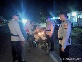Polsek TPTM Patroli Blue Light, Antisipasi Gangguan Kamtibmas