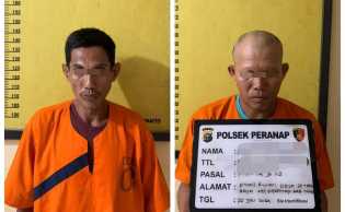 Dua Pengedar Sabu di Peranap Inhu Diringkus