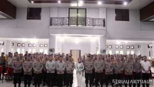 Selaraskan Green Policing, Polisi di Rohil Dibekali Kemampuan Public Speaking