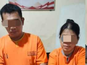 Pasutri di Kampar Kompak Jualan Narkoba Berakhir di Bui
