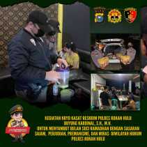 Jelang Ramadhan, Sejumlah Cafe di Rohul Dirazia Polisi 