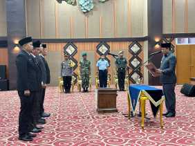 Pj Walikota Pekanbaru Lantik 4 Pejabat PTP