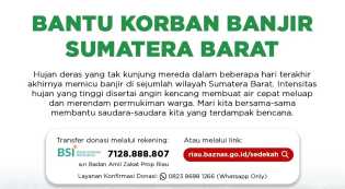 Baznas Riau Jembatani Donasi Korban Banjir Sumbar, Ini Nomor Rekeningnya!