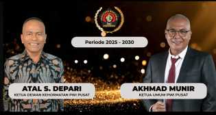 Akhmad Munir Terpilih Jadi Ketua Umum PWI dan Atal S Depari sebagai Ketua Dewan Kehormatan