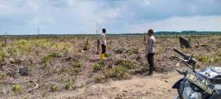 Polsek Bangko Pusako Gelar Patroli Antisipasi Karhutla, Warga Diimbau Tak Bakar Lahan