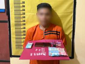 Simpan Lima Paket Sabu dalam Kotak Rokok, Pemuda di Inhu Diciduk Polisi