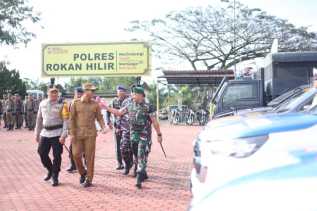 Polres Rohil Gelar Apel 3 Pilar Operasi Lilin 2025, Amankan Natal dan Tahun Baru