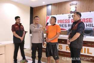 Polres Rokan Hilir Tangkap Pelaku Penjagal Anjing di Bagan Batu, Sekilo Dijual Rp100 Ribu