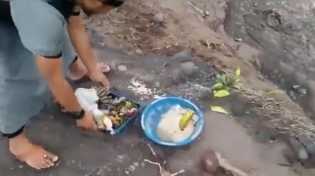 Bantah Kabur, Ini Pengakuan Hadfana Firdaus Pembuang Sesajen