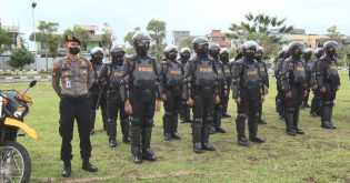 Polda Kerahkan 1.161 Personel Gabungan Pengamanan Unras di DPRD Riau