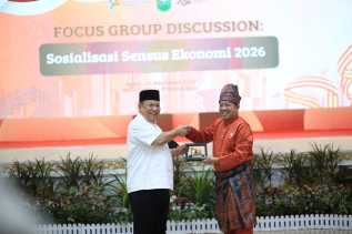 Pemprov Riau Siap Dukung BPS Sukseskan Sensus Ekonomi 2026