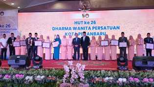 HUT DWP Pekanbaru Ke-26, Wako: Peran DWP Dibutuhkan dalam Membangun Keluarga