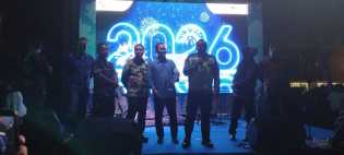 Wako Agung Pastikan Situasi Pekanbaru Kondusif Saat Malam Tahun Baru 2026