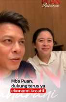 Ngevlog Bareng Ariel Noah, Puan Ajak Masyarakat Dukung Ekonomi Kreatif kembali Bangkit