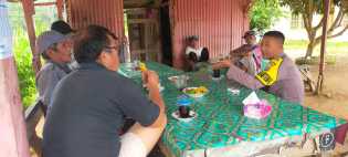 Polsek Rambah Hilir Laksanakan Nusantara Cooling System dan Door to Door untuk Sukseskan Pilkada 2024