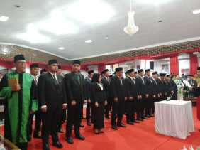 Aldiko Putra, Tersangka Kasus Intimidasi, Dilantik Sebagai Anggota DPRD Kuansing