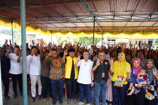 Kampanye Dialogis Terakhir, Syamsuar Janji Bangun Sekolah Lebih Banyak