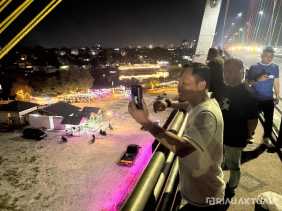 Wali Kota Pekanbaru Tinjau Jembatan Siak IV dan Gagas Pengembangan UMKM di Bawah Jembatan