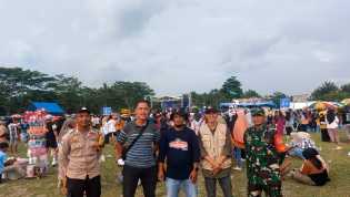 Polsek Jajaran Polres Kuansing Amankan Kampanye Tatap Muka dan Dialogis Paslon Pilkada 2024