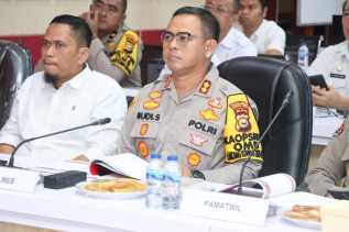 Begini Arahan Kapolres Rohul ke Anak Buah untuk Kawal Pemilu Damai