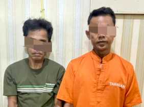 Polsek Tambang Ringkus Dua Pengedar Sabu di Kampar