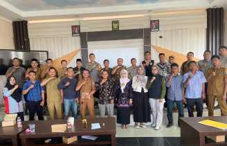 Polsek Langgam dan Pemerintah Kecamatan Genjot Program Ketahanan Pangan