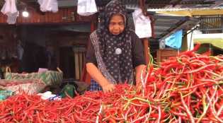 Faktor Cuaca Hingga Suplai Kurang, Harga Bahan Pokok di Pekanbaru Masih Merangkak Naik
