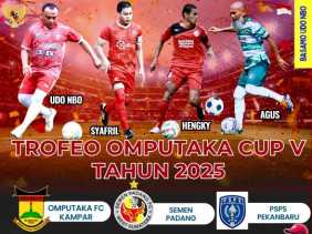 Omputaka Kampar Hadapi PSPS dan Semen Padang Old Star di Trofeo Cup V