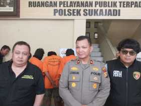 Empat Pelaku Pemerasan Melalui Aplikasi MiChat Diciduk Polsek Sukajadi